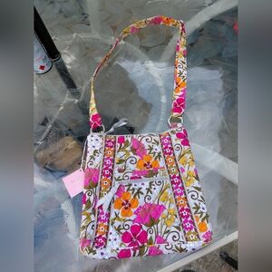 Vera Bradley Floral Patterned Shoulder Bag